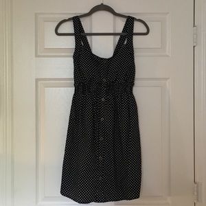 Black and White polka dot sundress